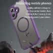 iPhone 17 Fan Dun Series Purple TPU Hybrid PC Magsafe Case - 4