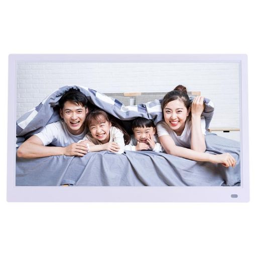 XCLT-1730 17.3" LED HD Screen Cloud Photo Frame, UK Plug, White - 1