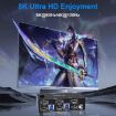 8K 60Hz USB3.0/HDMI Dual Monitor KVM Switch, 2-Port, EU Plug - 7
