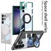 Samsung Galaxy S23 Ultra 5G GKK MagSafe Shockproof Case - Transparent Green - 2
