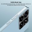 Redmi Turbo 4 AG Frosted Electroplating Acrylic Case - Navy Blue - 4