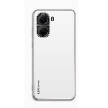 Redmi Turbo 4 AG Frosted Electroplating Acrylic Case - Silver White - 1