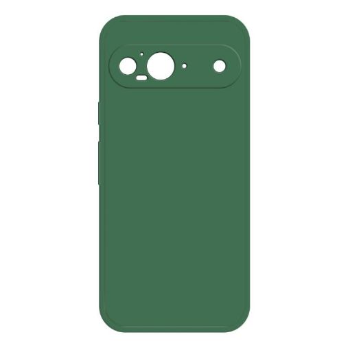 Google Pixel 9 Dark Green Liquid Silicone Phone Case - 1