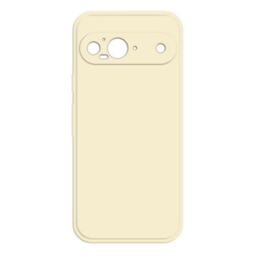 Google Pixel 9 Imitation Liquid Silicone Phone Case - White - 1