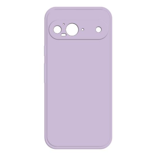 Google Pixel 9 Liquid Silicone Phone Case - Purple Imitation Cover - 1