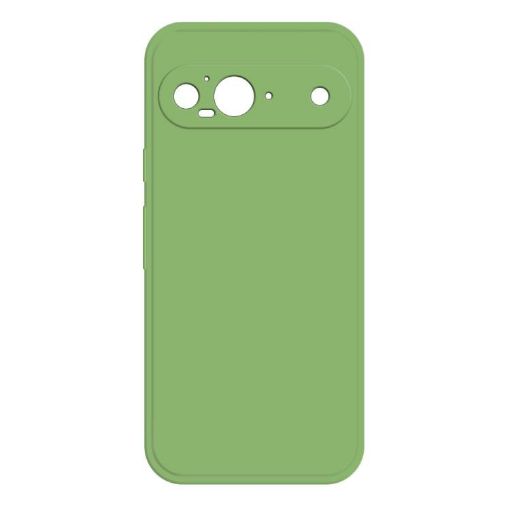 Google Pixel 9 Liquid Silicone Phone Case - Matcha Green Imitation - 1