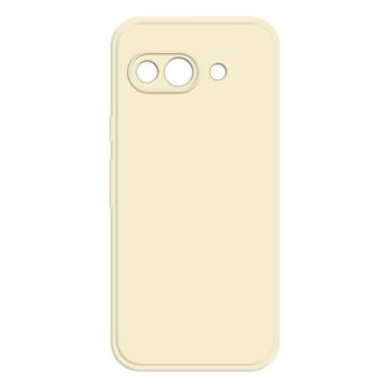 Google Pixel 9a Imitation Liquid Silicone Phone Case - White - 1