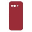 Google Pixel 9a Dark Red Liquid Silicone Phone Case - Imitation Cover - 1