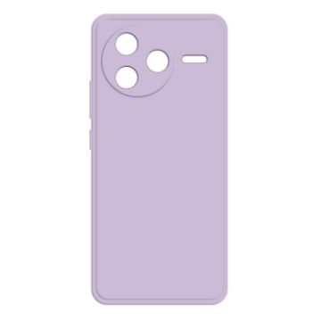 Redmi K80 Imitation Liquid Silicone Phone Case - Purple - 1