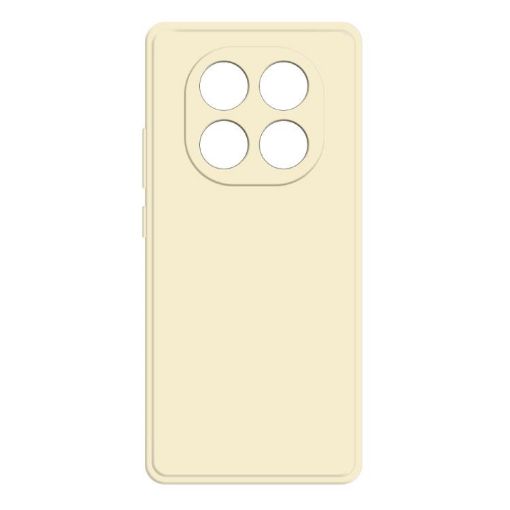 Redmi Note 14 Pro 4G White Liquid Silicone Phone Case - 1