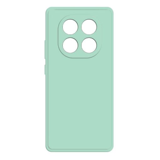 Redmi Note 14 Pro 4G Liquid Silicone Case - Light Cyan - 1