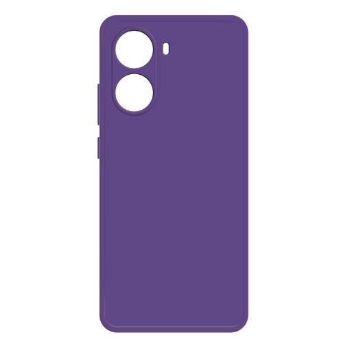 Redmi Turbo 4 Dark Purple Liquid Silicone Phone Case - 1