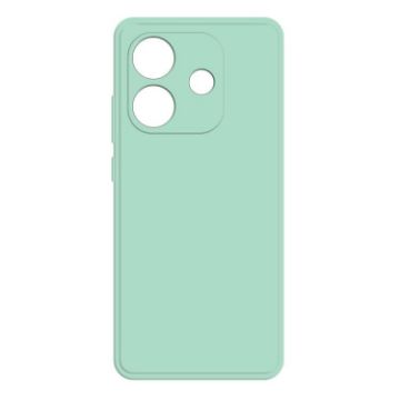 Redmi Note 14 4G Liquid Silicone Phone Case Light Cyan 163.25mm - 1