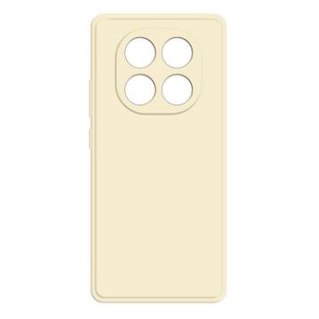 Redmi Note 14 Pro 5G White Liquid Silicone Phone Case - 1