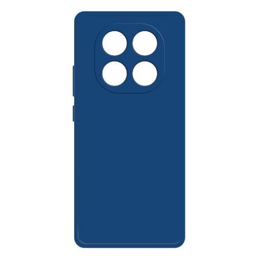 Redmi Note 14 Pro 5G Blue Liquid Silicone Phone Case - 1