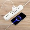 KO-72 38W QC3.0 USB & USB-C PD Quick Charger, US Plug, White - 5