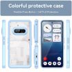 Nothing Phone 3a Colorful Series Blue Acrylic Hybrid TPU Case - 2