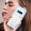 Nothing Phone 3a Colorful Series Blue Acrylic Hybrid TPU Case - 7