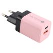 KO-72 38W QC3.0 USB & USB-C PD Quick Charger, EU Plug, Pink - 4