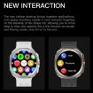 X7 1.51" IPS Screen Bluetooth Smart Watch with Health Monitoring Silver - 6