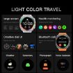 X7 1.51" IPS Screen Bluetooth Smart Watch with Health Monitoring - Orange - 4
