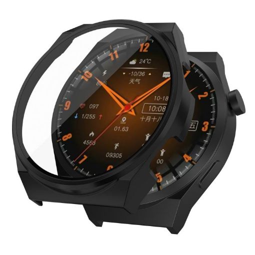 Wearfit X5 Pro Black PC + Tempered Film Integrated Watch Protective Case - 1