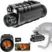 4K OLED Monocular Night Vision Device - NVG07S Head-mounted Infrared - 2
