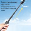 Lenovo Thinkplus Aluminum Bluetooth Selfie Stick, 1.1m - Black - 5
