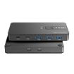Onten KVM200 USB 3.2 Gen2 Sharing Switch 2 In 4 Out - Black - 1
