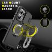 OPPO Reno13 Pro 5G Black Camshield Ring Holder Case Global Version - 7