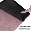 Samsung Galaxy Tab S10+/S9 FE+ Pink Rhombus Embossed Leather Case - 5