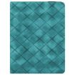 Samsung Galaxy Tab S10+/S9 FE+ Green Rhombus Embossed Leather Case - 2