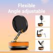 K10B Orange Car Vacuum Magnetic Foldable Rotatable Phone Holder - 4