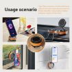 K10B Orange Car Vacuum Magnetic Foldable Rotatable Phone Holder - 7