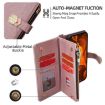 OPPO Find X8s 5G Rose Gold Crossbody Leather Phone Case - 3