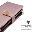 OPPO Find X8s 5G Rose Gold Crossbody Leather Phone Case - 4