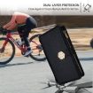 Realme P3 Ultra 5G Black Crossbody Leather Phone Case - 6