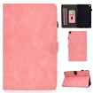 Samsung Galaxy Tab A7 10.4 2020 Leather Case Rose Gold with Card Slots - 1
