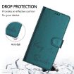OPPO A5x 5G/4G Global RFID Leather Phone Case - Peacock Green - 5