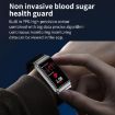 K80 1.57" Steel Band Smart Watch, IP67, Bluetooth Call, Black - 5