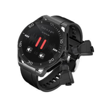Q11 Dual-mode Bluetooth Headphones Smart Watch, 1.58" - Black, Bluetooth Call - 1