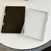 Samsung Galaxy Tab S7 FE T730 White Frosted Acrylic Case with Pen Slot - 4