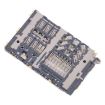 10pcs Original SIM + Micro SD Card Reader for Galaxy A5 2016 SM-A510 - 3