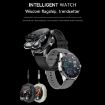 D9 1.46" 2-in-1 Bluetooth Earphone Smart Watch, Call/NFC/Heart Rate, Silver - 7