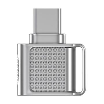 Type-C 3.0 to TF Card Reader - High Speed Mini (Silver) - 1