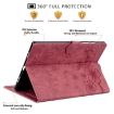 Tecno MegaPad 11 Red Cartoon Sakura Cat Leather Tablet Case - 7