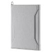 Magnetic Passport Card Holder RFID Anti-theft Document Bag - Grey - 1