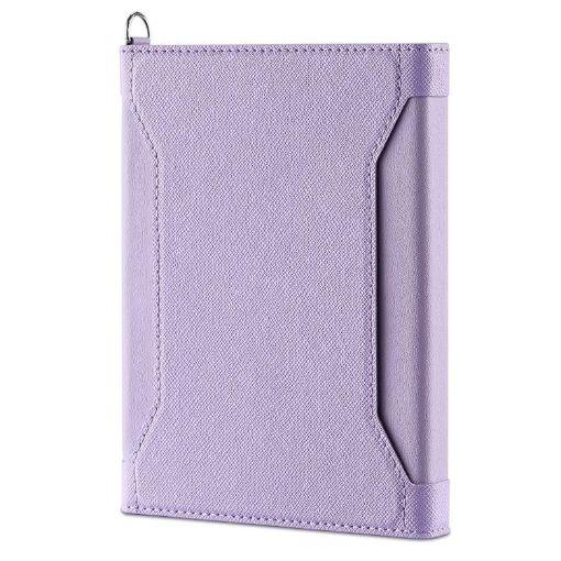 Purple RFID Anti-theft Magnetic Passport Card Holder Document Bag - 1