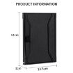 Purple RFID Anti-theft Magnetic Passport Card Holder Document Bag - 9