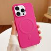 iPhone 16 Pro Rose Red Stripe MagSafe TPU Case - 1